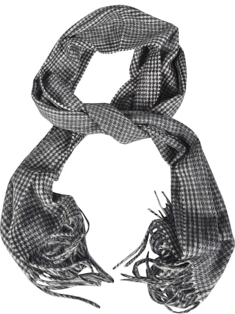 Saint Laurent Frayed Edge Scarf