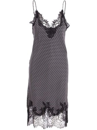 Gold Hawk 'coco Star' Silk Dress