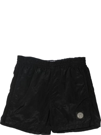 Stone Island Black Swimshorts