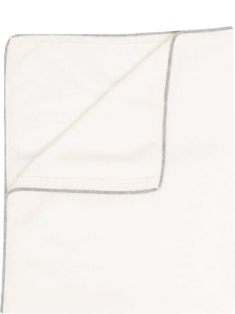 Il Gufo White Blanket