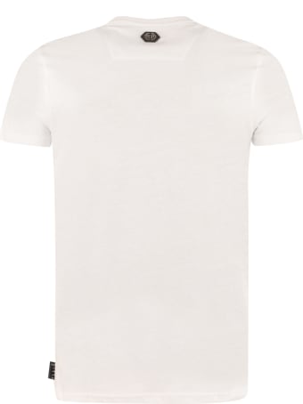 Philipp Plein Printed Cotton T-shirt