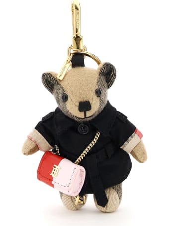 Burberry Thomas Lola Key Ring Charm