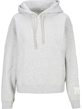 T by Alexander Wang Logo Hoodie