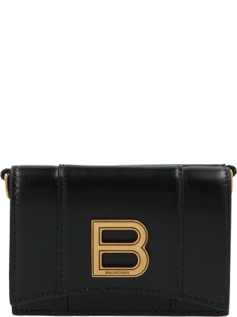 Balenciaga 'hourgalss' Mini Wallet