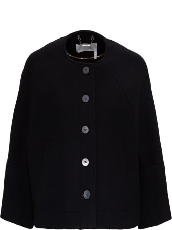 Chloé Boxy Jacket In Wool
