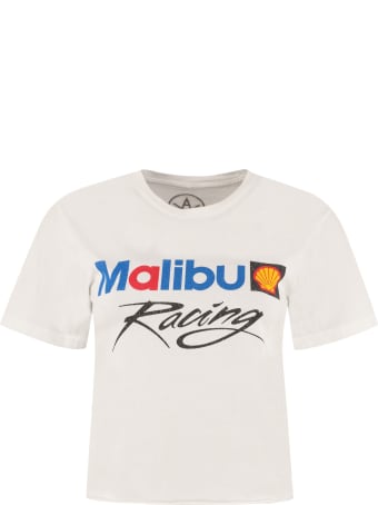 Local Authority LA Malibu Racing Cropped T-shirt