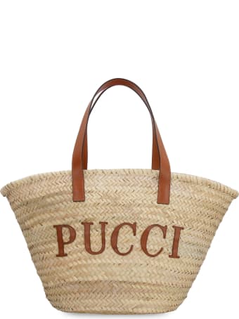 Emilio Pucci Raffia Handbag