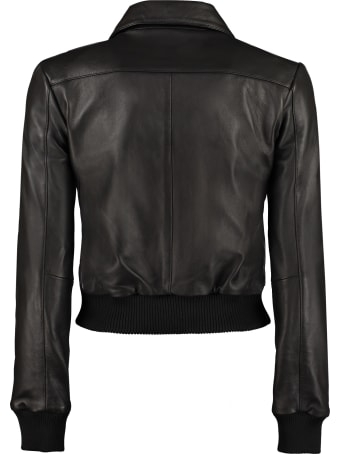 Pinko Ridge Leather Jacket
