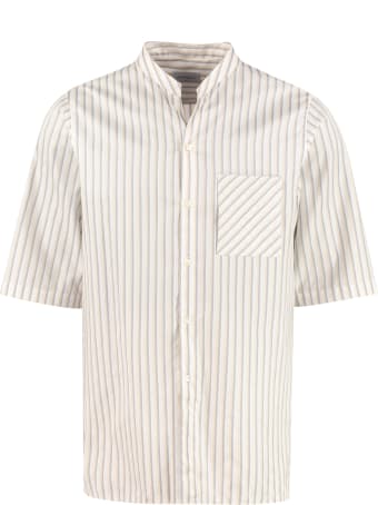 Salvatore Ferragamo Short Sleeve Cotton Shirt