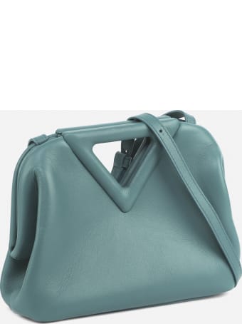 Bottega Veneta Small Point Bag In Leather