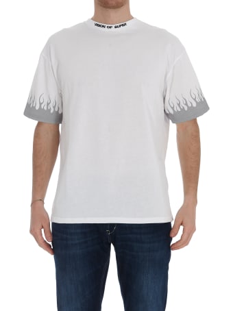 Vision of Super Reflective Flames T-shirt