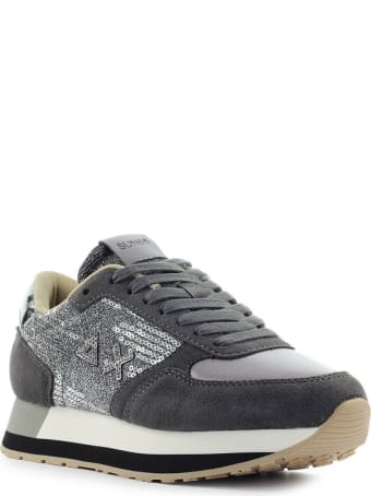 Sun 68 Sun68 Kate Velvet Paillettes Dark Grey Sneaker
