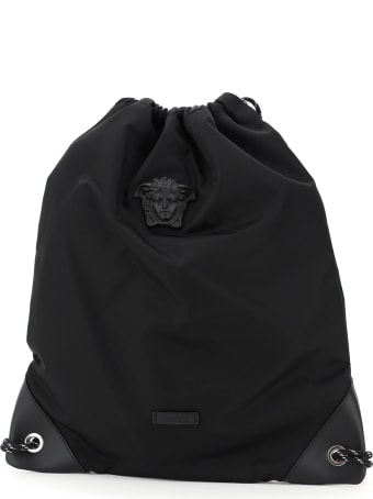 Versace Medusa Nylon Backpack Sack