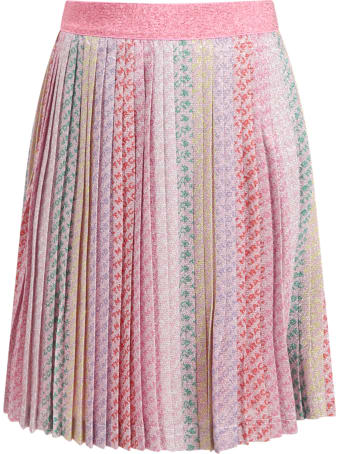 Little Marc Jacobs Multicolor Skirt For Girl
