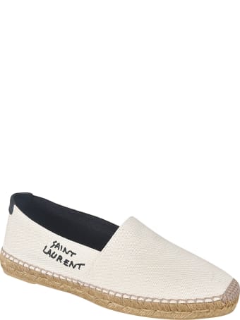 Saint Laurent Logo Espadrillas
