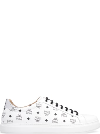 MCM Leather Low-top Sneakers