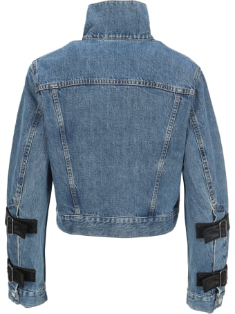 Helmut Lang Strap Trucker Denim Jacket