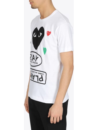 Comme des Garçons Shirt Boy Multi Logo Tee