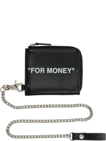 Off-White Quote Chain Wallet