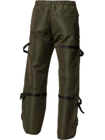 N.21 Dark Green Cargo Trousers