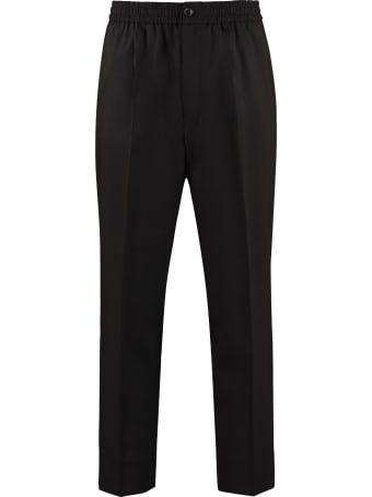 Ami Alexandre Mattiussi Wool Trousers