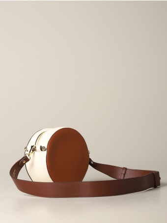 Strathberry Mini Bag Strathberry Breve Handbag In Tricolor Leather