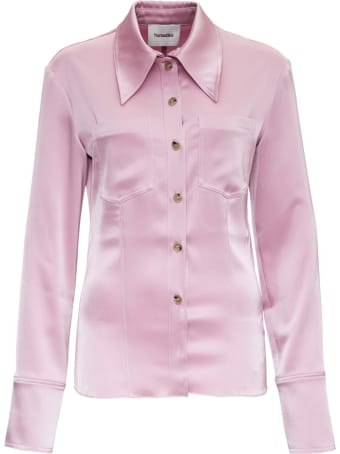 Nanushka Tippi Satin Shirt