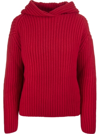 Fedeli Red Ginestrino Woman Sweater