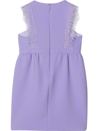 Elisabetta Franchi La Mia Bambina Purple Dress