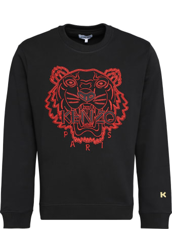 Kenzo Embroidered Cotton Sweatshirt