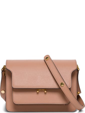 Marni Trunk Bag Leather Crossbody Bag