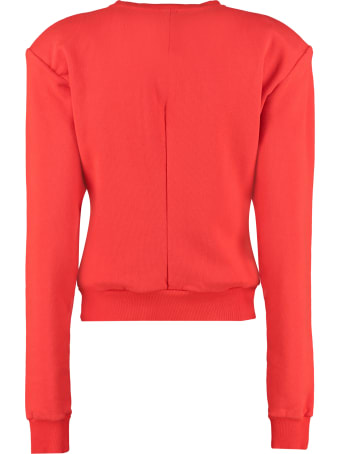 Ben Taverniti Unravel Project Cotton Crew-neck Sweatshirt