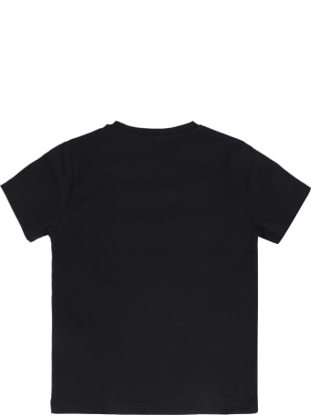 Young Versace Cotton Crew-neck T-shirt