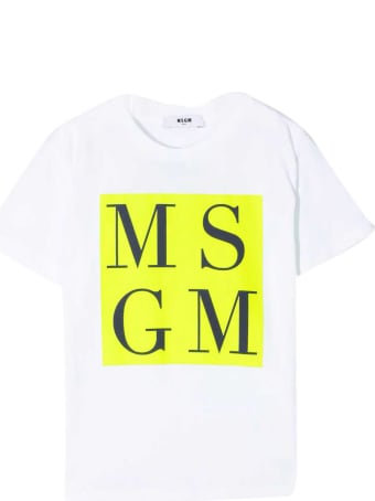 MSGM White Teen T-shirt