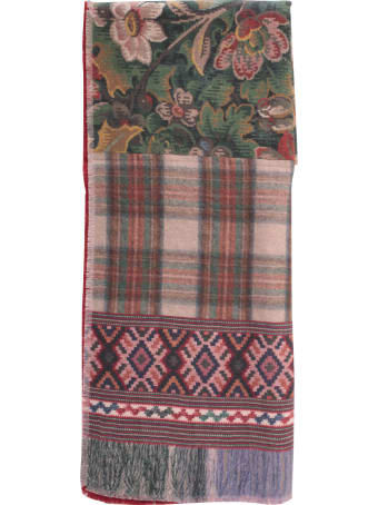 Pierre-Louis Mascia Wash Printed Scarf 65x190 W/fringes