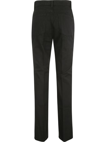 Tory Burch Printed Boot-cut Denim Trousers