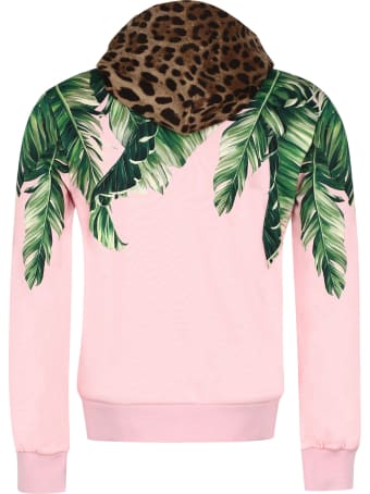 Dolce & Gabbana Printed Cotton Hoodie