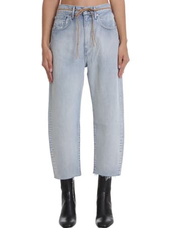 Levi's The Barrel Jeans In Cyan Denim