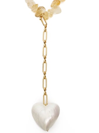 Timeless Pearly Quartz Necklace