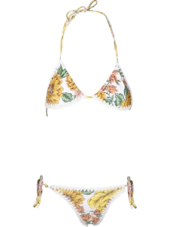 Zimmermann Poppy Crochet Edge Bikini