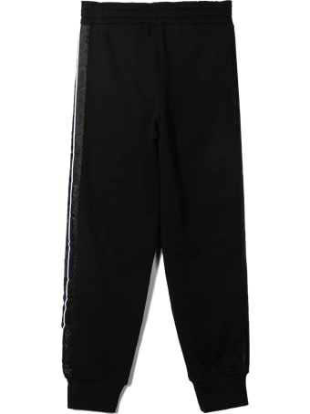 Neil Barrett Black Cotton Track Pants