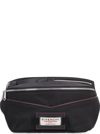 Givenchy Downtown Nylon Belt Bag With Patches