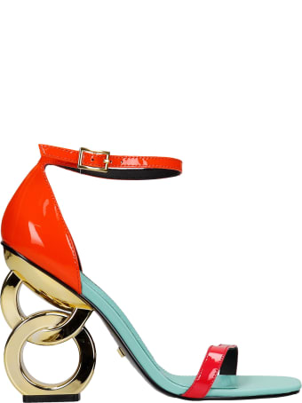Kat Maconie Suzu Sandals In Green Leather