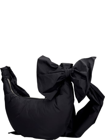 RED Valentino Shoulder Bag In Black Nylon