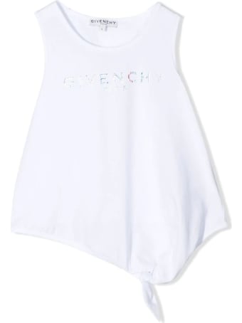 Givenchy White Cotton Tank Top