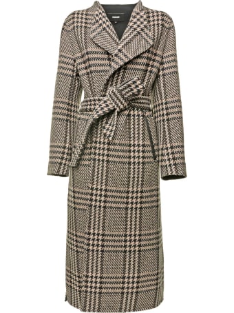Mackage Mackage Wrap Tartan Coat
