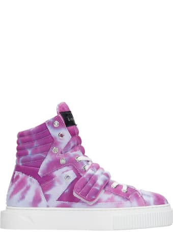 Gienchi Hypnos Sneakers In Viola Canvas