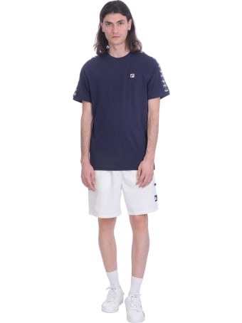 Fila Horace T-shirt In Blue Cotton