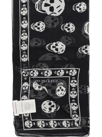 Alexander McQueen Silk Skull Scarf
