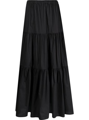SEMICOUTURE Felicie Long Skirt With Flounces